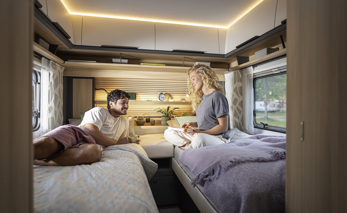 Fendt-Caravan APERO 515 SG Schlafbereich