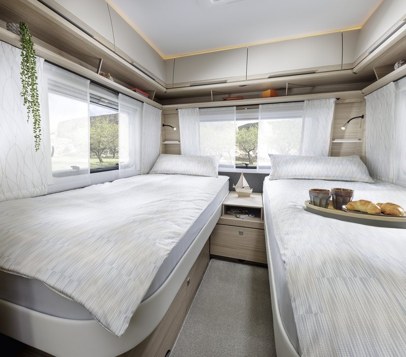 Fendt-Caravan BIANCO 515 SGE getrennte Betten