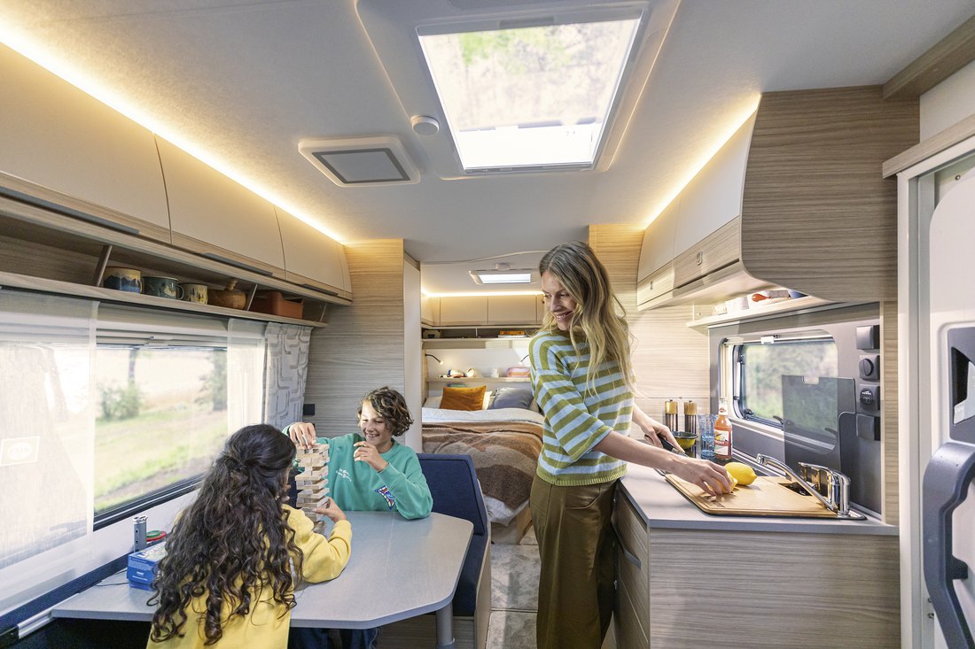 Fendt-Caravan BIANCO Innenraum