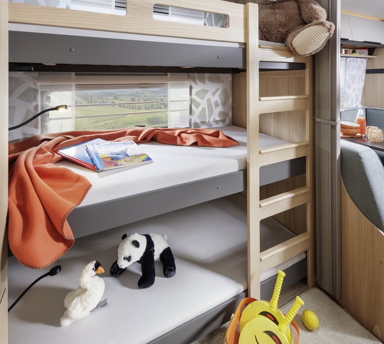 Fendt-Caravan APERO Stockbetten (Kinderzimmer)