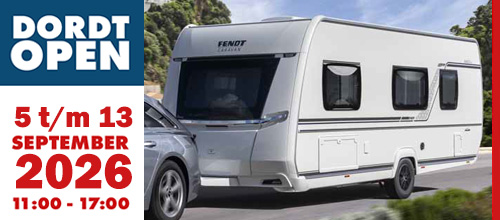 Fendt op Dordt Open – 5 t/m 13 september 2026, 11:00–17:00