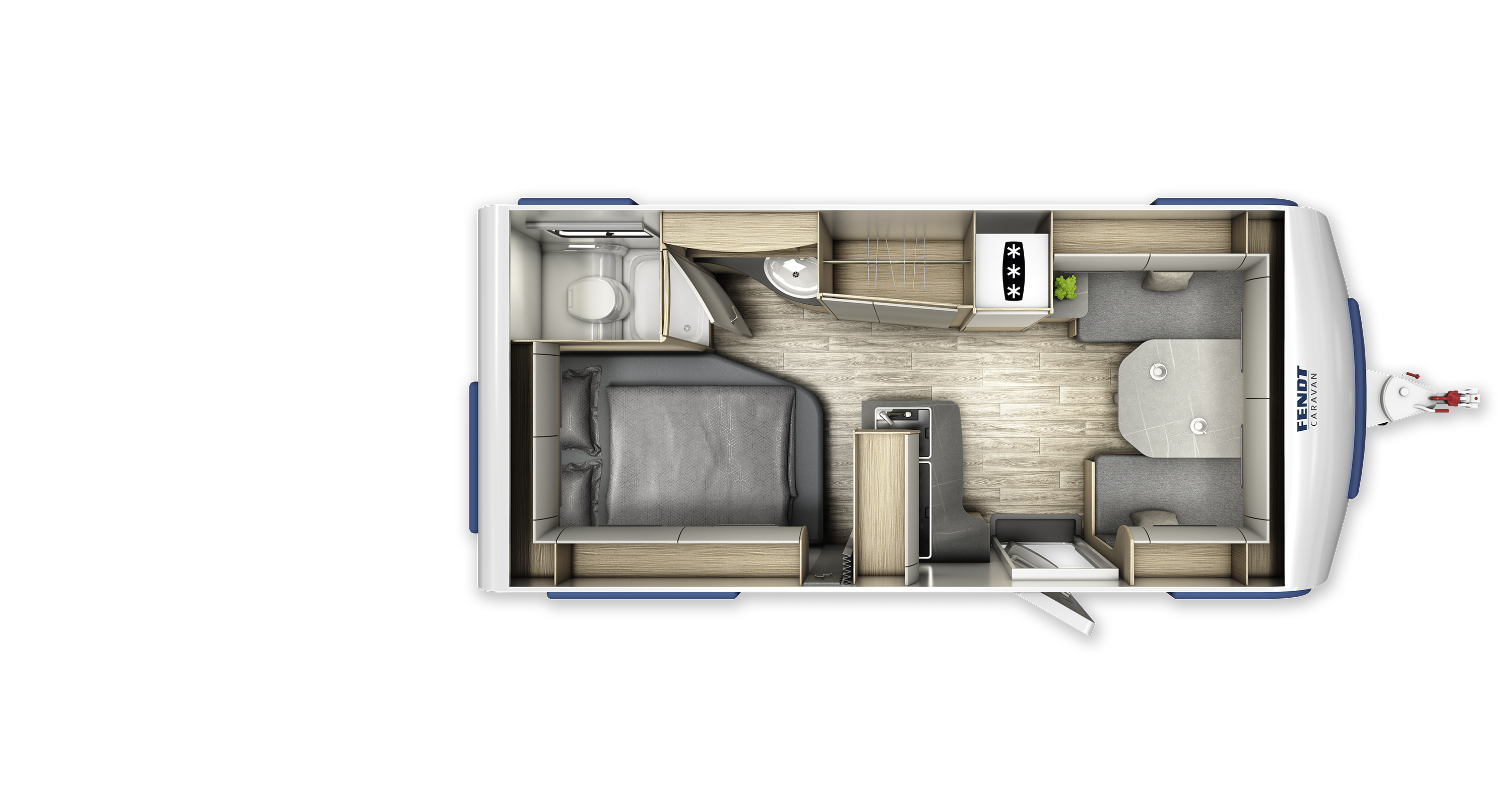 Fendt-Caravan BIANCO Activ 495 SFE Grundriss